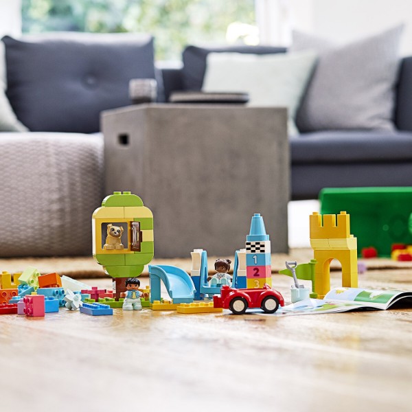 Фото - Конструктор LEGO DUPLO Велика коробка з кубиками (10914)