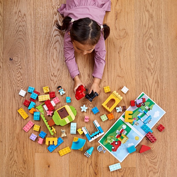Фото - Конструктор LEGO DUPLO Велика коробка з кубиками (10914)