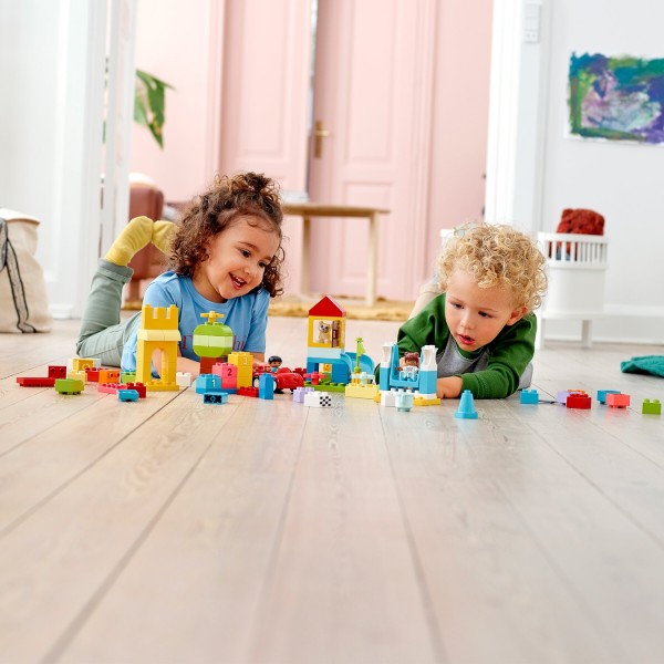 Фото - Конструктор LEGO DUPLO Велика коробка з кубиками (10914)