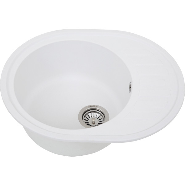 Фото - Мийка кухонна Interline Eva White