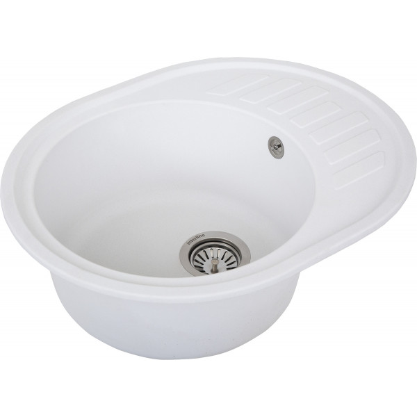 Фото - Мийка кухонна Interline Eva White