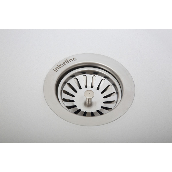 Фото - Мийка кухонна Interline Eva White