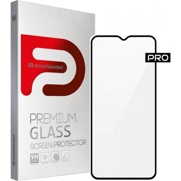 Фото - Защитное стекло для смартфона Armorstandart Pro for Vivo Y53s Black 0.33mm (ARM59820)
