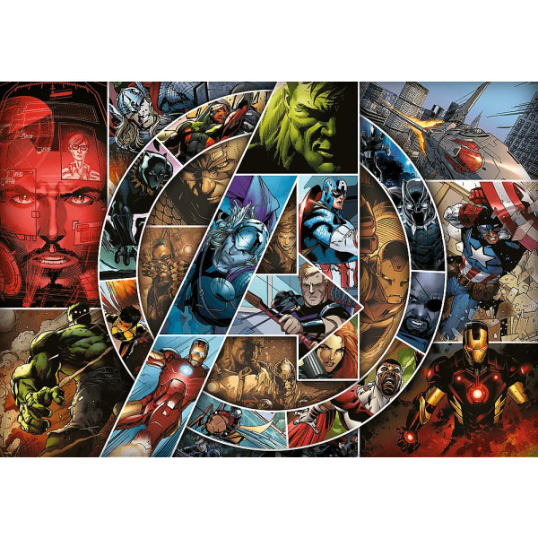 Фото - Пазли (8 +) Trefl Месники: Герої 1000 елм. (10934)