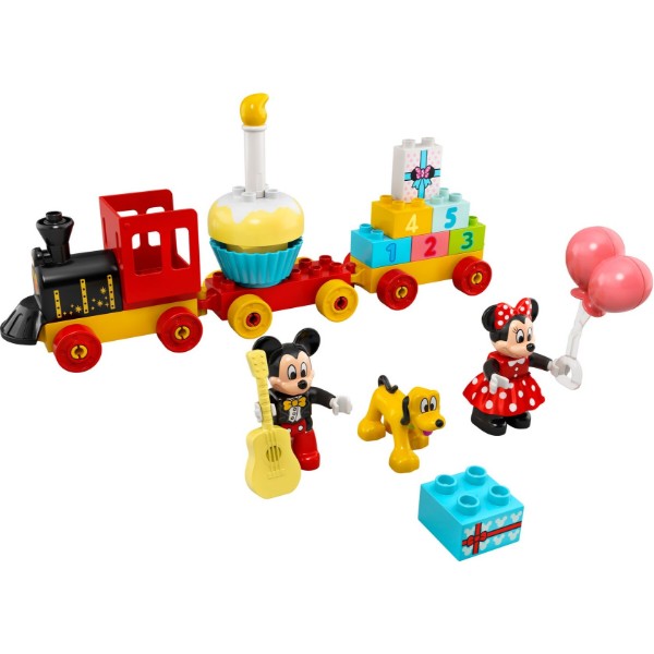 Фото - Конструктор LEGO DUPLO │ Disney Праздничный поезд Микки и Минни (10941)