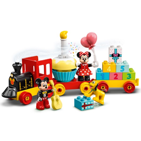 Фото - Конструктор LEGO DUPLO │ Disney Праздничный поезд Микки и Минни (10941)