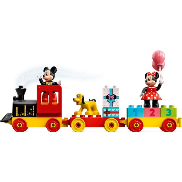 Фото - Конструктор LEGO DUPLO │ Disney Праздничный поезд Микки и Минни (10941)
