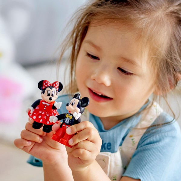 Фото - Конструктор LEGO DUPLO │ Disney Праздничный поезд Микки и Минни (10941)