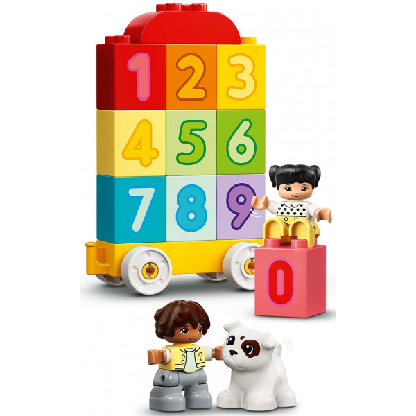 Фото - Конструктор LEGO DUPLO My First Поезд с цифрами – учимся считать (10954)