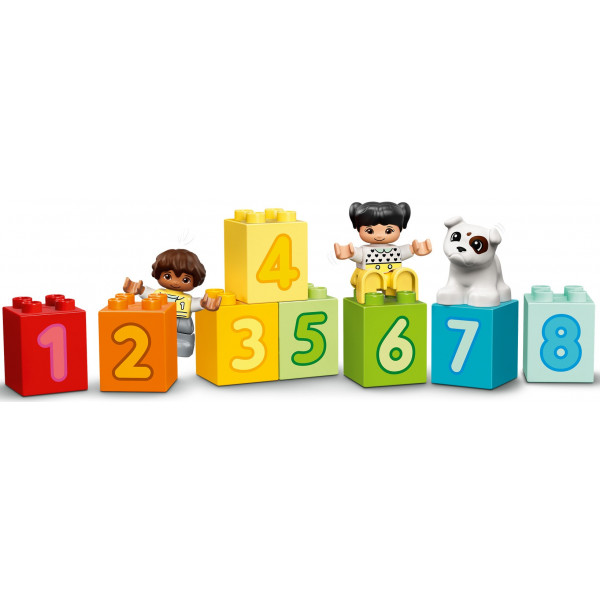 Фото - Конструктор LEGO DUPLO My First Поезд с цифрами – учимся считать (10954)