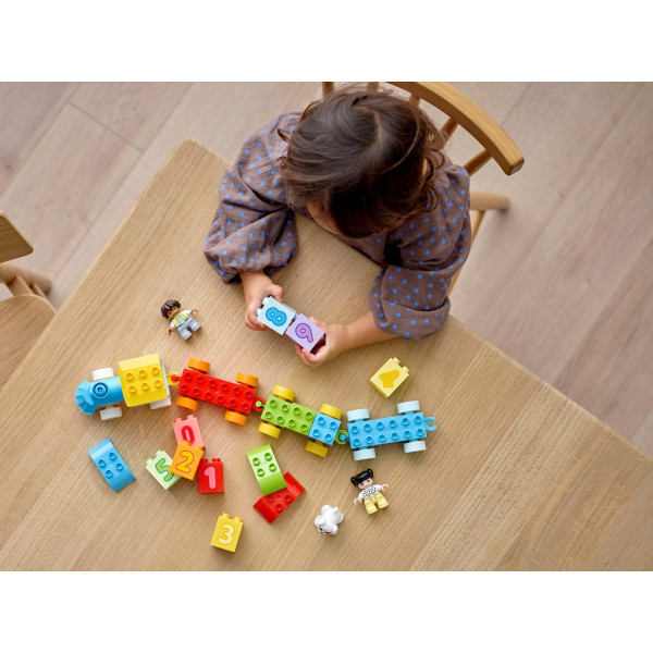 Фото - Конструктор LEGO DUPLO My First Поезд с цифрами – учимся считать (10954)