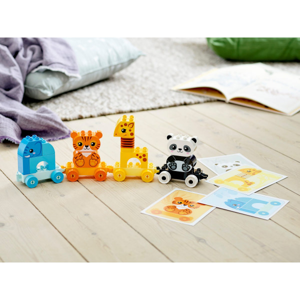 Фото - Конструктор LEGO DUPLO Потяг з тваринами (10955)