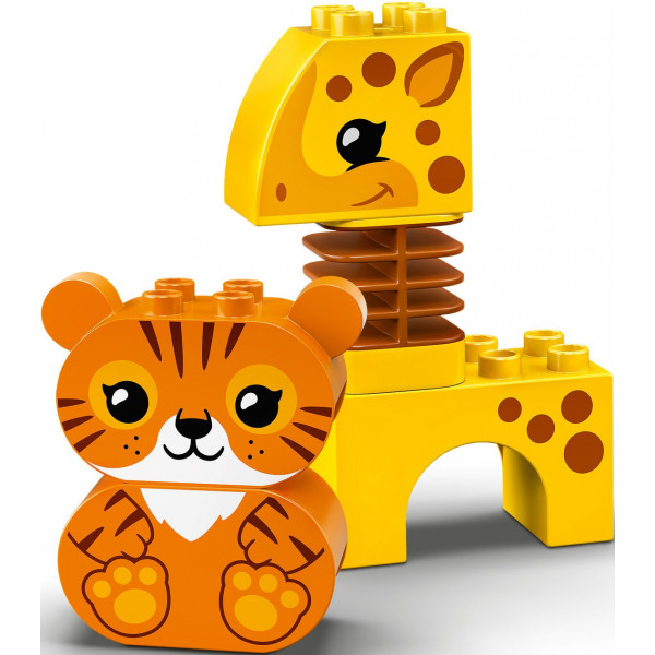 Фото - Конструктор LEGO DUPLO Потяг з тваринами (10955)
