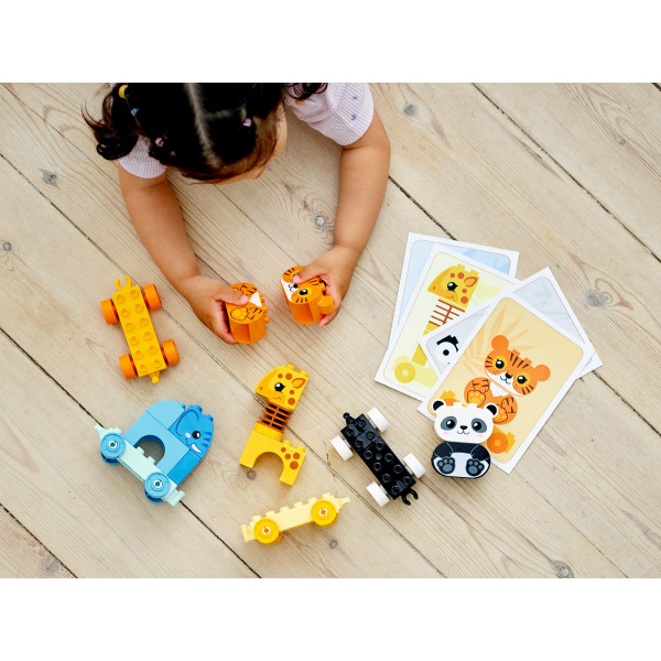 Фото - Конструктор LEGO DUPLO Потяг з тваринами (10955)