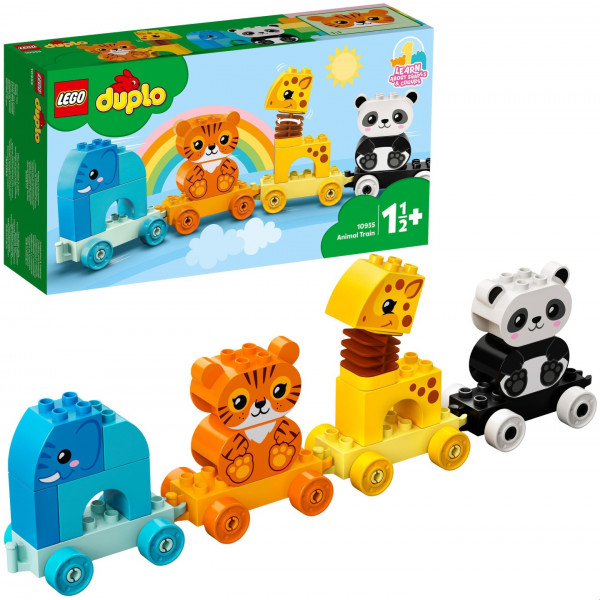 Фото - Конструктор LEGO DUPLO Потяг з тваринами (10955) Фото - Конструктор LEGO DUPLO Потяг з тваринами (10955)