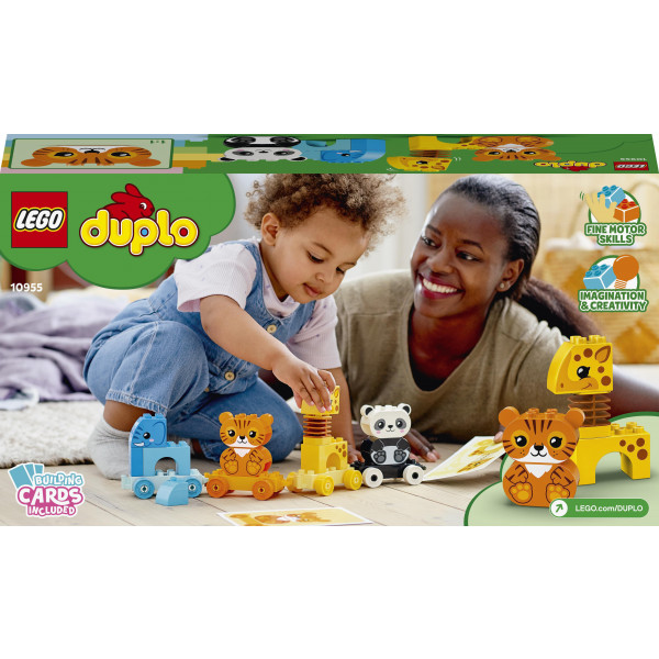 Фото - Конструктор LEGO DUPLO Потяг з тваринами (10955)