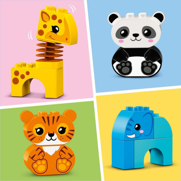 Фото - Конструктор LEGO DUPLO Потяг з тваринами (10955)
