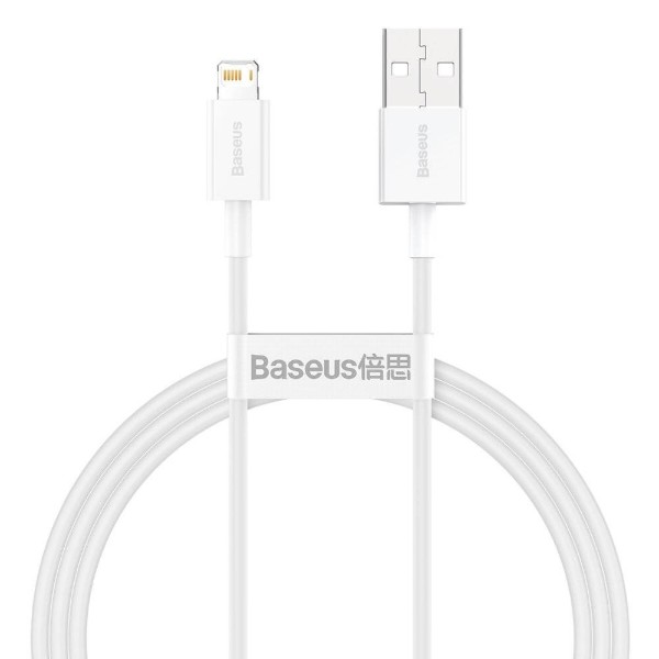 Фото - Кабель Baseus Superior Fast Charging USB-Lightning 1.5m White (CALYS-B02)