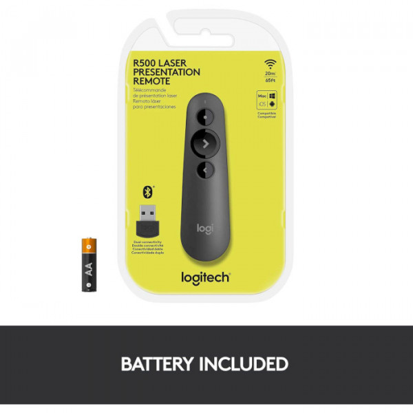 Фото - Презентер Logitech R500s Presentation Remote (910-005843)