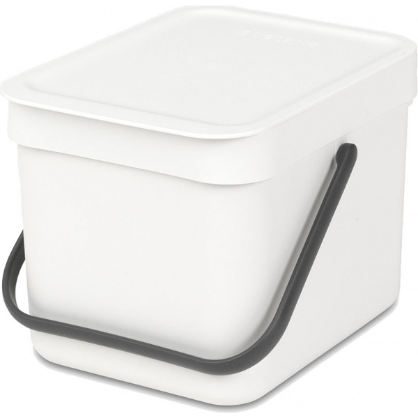 Фото - Настільний контейнер для сміття Brabantia Sort & Go 6 л 109706