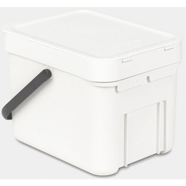 Фото - Настільний контейнер для сміття Brabantia Sort & Go 6 л 109706