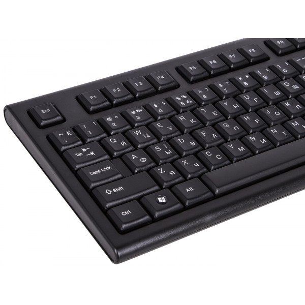Фото - Клавіатура дротова A4tech KR-85 USB (Black)