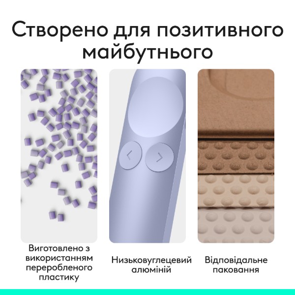 Фото - Презентер Logitech Spotlight 2 Light Lilac (910-007673)