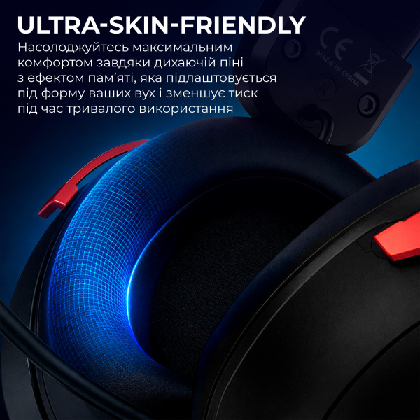 Фото - Гарнитура беспроводная игровая GamePro Asgard Freya Pro (HSW201BR)