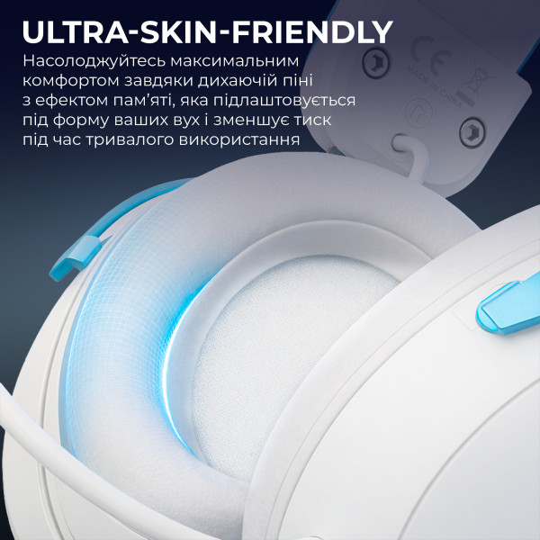 Фото - Гарнитура беспроводная игровая GamePro Asgard Freya Pro (HSW201WB)