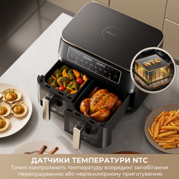Фото - Мультипечь Dreame DZ30 Black (DZ30-BK)