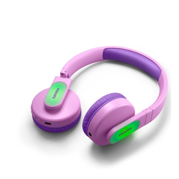 Фото - Навушники накладні бездротові Philips Kids TAK4206 On-ear Wireless Mic Pink