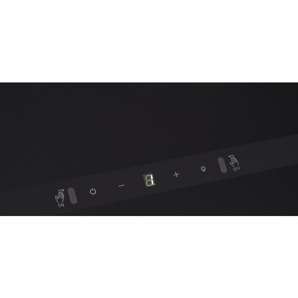 Фото - Витяжка декоративна Interline FLOW MATT BL A/60/GL/M