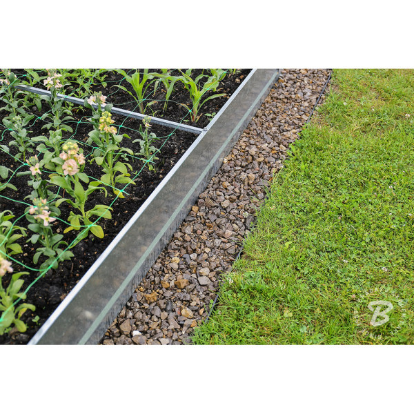 Фото - Бордюр садовий BRADAS 58х1000 мм RIM-BORD чорний (OBRB58)