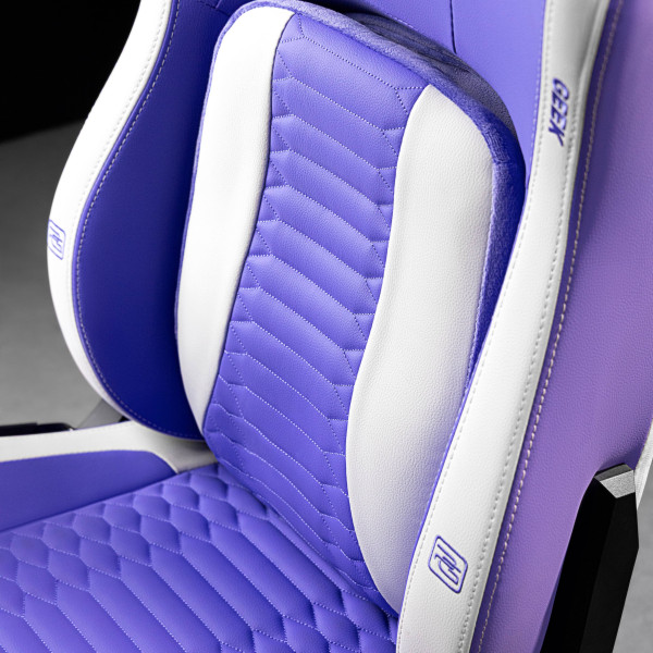 Фото - Кресло для геймеров Proove Gaming Geek White/Purple (GCGK00001016)
