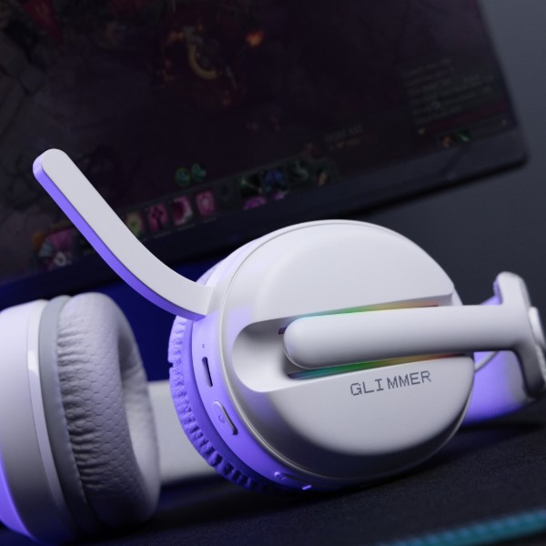 Фото - Гарнітура бездротова ігрова Proove Gaming Glimmer (APP) White (WHGL00022002)