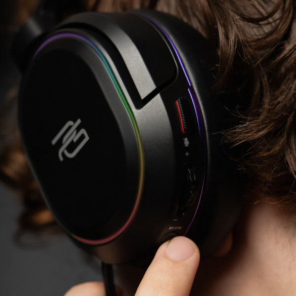 Фото - Гарнітура бездротова ігрова Proove Gaming Rapture (APP) Black (GHRP00010001)