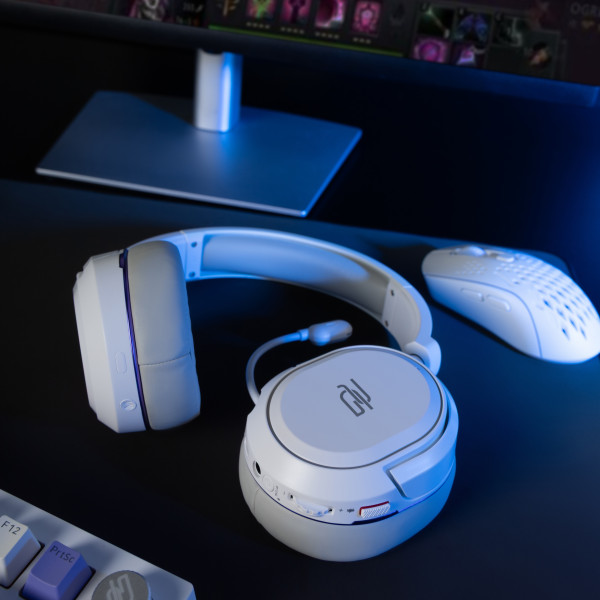 Фото - Гарнітура бездротова ігрова Proove Gaming Rapture (APP) White (GHRP00010002)