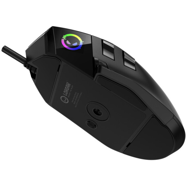 Фото - Мышь проводная игровая Lorgar MSP80 Wired Gaming Mouse Pro Black (LRG-MSP80-BK)