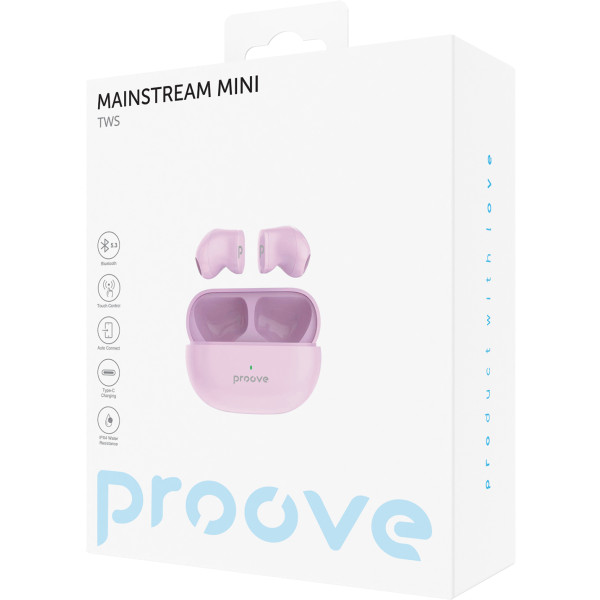 Фото - Навушники вкладиші бездротові TWS Proove Mainstream Mini TWS Purple (TWMM00010009)