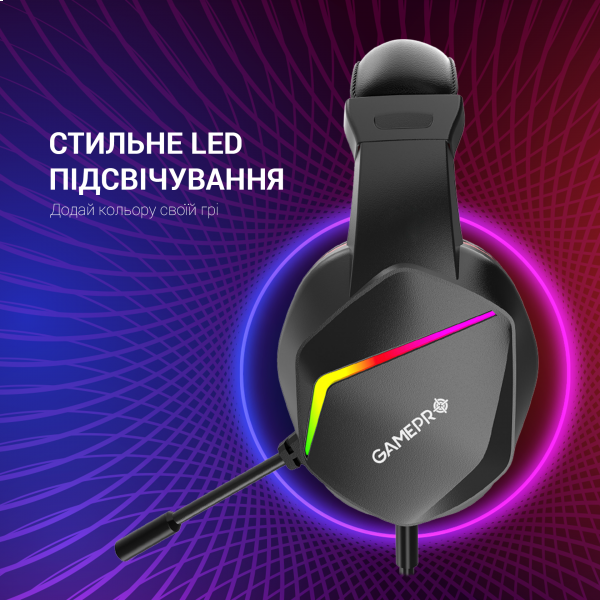 Фото - Гарнітура дротова ігрова GamePro Racer (HS311)