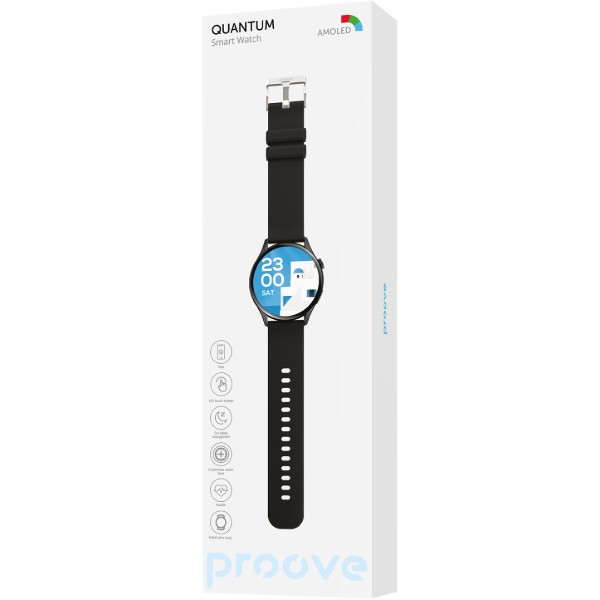 Фото - Смарт-годинник Proove Quantum Black