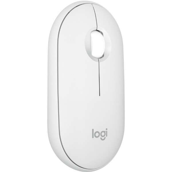 Фото - Миша бездротова Logitech Pebble Mouse 2 M350s White Bluetooth (910-007013)