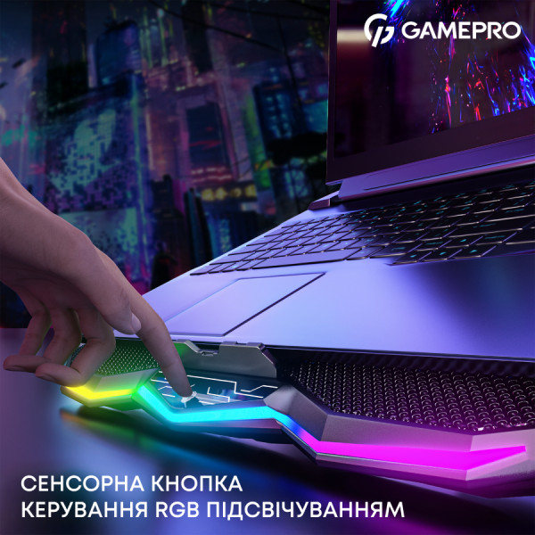 Фото - Подставка под ноутбук охлаждающая GamePro CP680