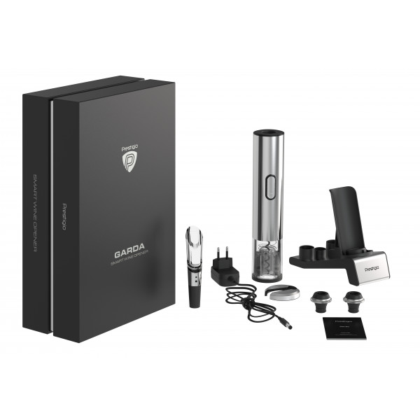 Фото - Штопор Prestigio Garda Smart Wine Opener Silver (PWO105SL)