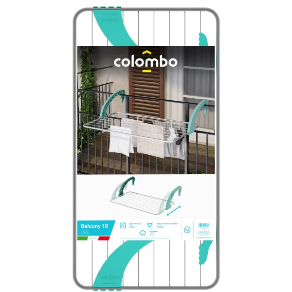 Фото - Сушарка для білизни Colombo Balcony 10 (ST188)