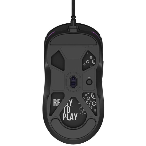Фото - Миша дротова ігрова Lorgar MSA10 Ultralight Wired Gaming Black (LRG-MSA10-BK)