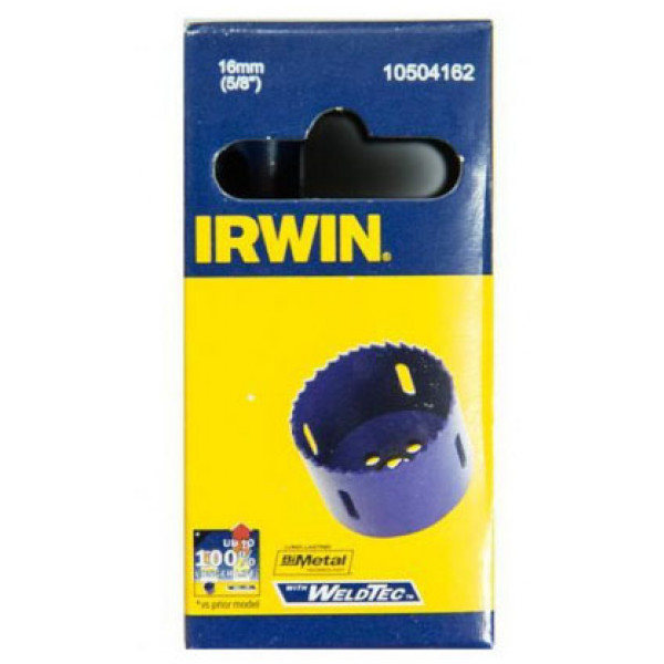 Фото - Коронка по металу IRWIN IR BI-Metal Holesaw 16 мм (10504162)