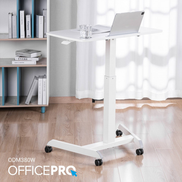 Фото - Стол компьютерный OfficePro ODM380W White