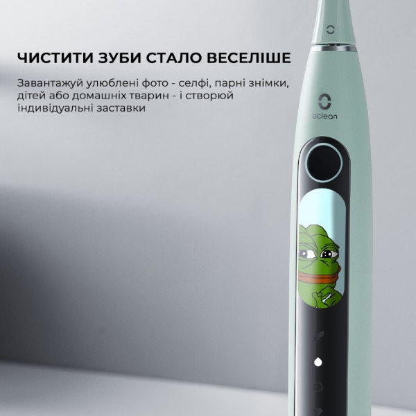 Фото - Зубна щітка електрична Oclean X Pro 20 Electric Toothbrush Black (6970810556940)