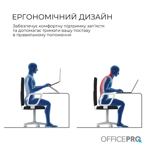 Фото - Уцінка - Підставка під ноутбук OfficePro LS799G Aluminum alloy Gray